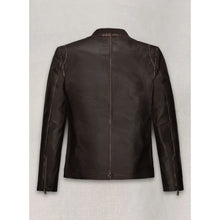 Contraband Mark Wahlberg Distressed Brown Leather Jacket