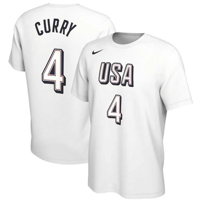 USA Basketball 2024 Summer Olympics Nike Stephen Curry Name