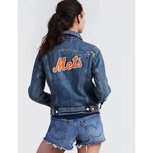 Mets New York Denim Blue Jacket