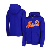 New York Mets Zipper Fleece Hoodie