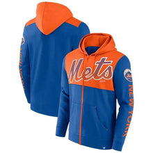 New York Mets Zipper Fleece Hoodie