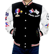 olympics-games-paris-2024-france-black-varsity-jacket
