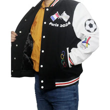 olympics-games-paris-2024-france-black-varsity-jacket
