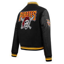 Retro Classic Rib Pittsburgh Pirates Varsity Jacket