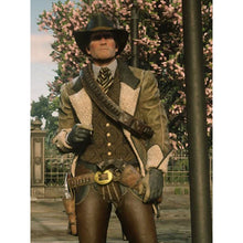 Redemption 2 Cougar Cutaway Red Dead Leather Coat