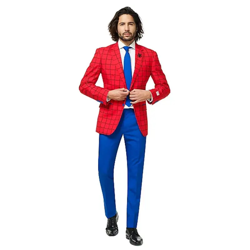 Spider Man Far From Home Tuxedo Suit - Best for Prom Night Vintage Jacket Spider Man Far From Home Tuxedo Suit - Best for Prom Night Vintage Jacket
