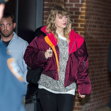 Taylor Swift Red Hoodie Bomber Jacket