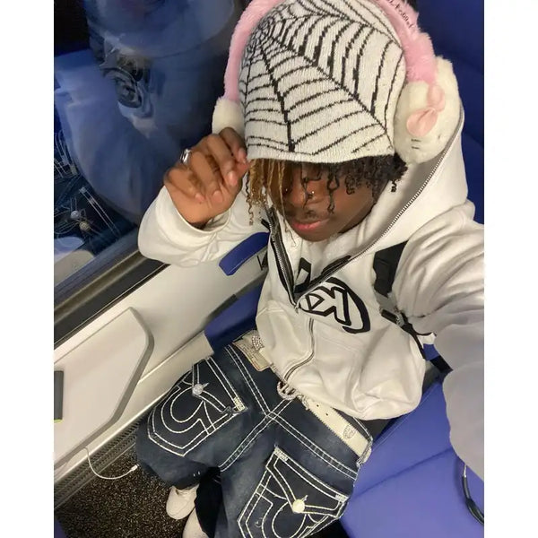 Y2k Full Zip Hoodie – Vintage Jacket