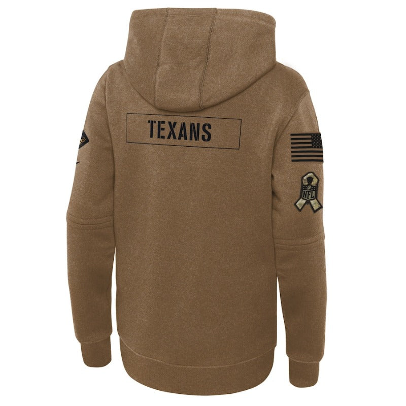 Houston texans salute discount to service hoodie