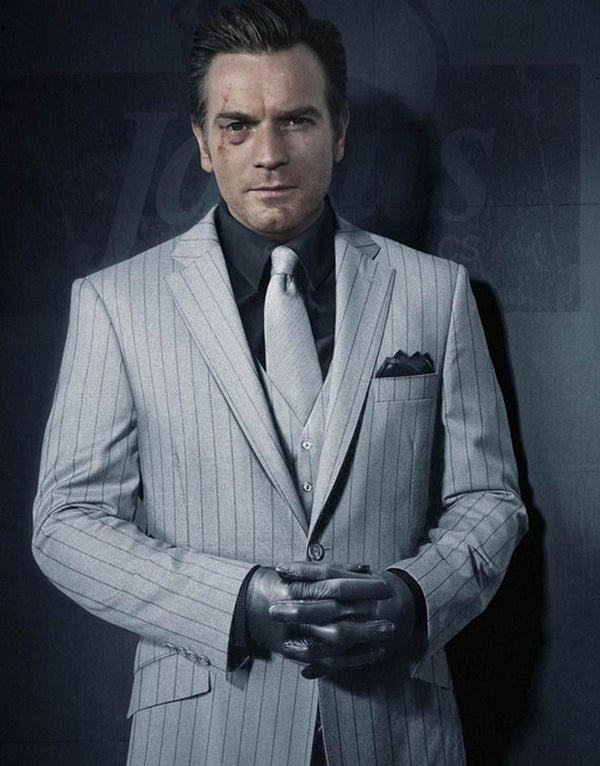 Black Birds of Prey Mask White Coat