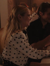 Camille Razat Emily In Paris Season 3 White Studded Blazer
