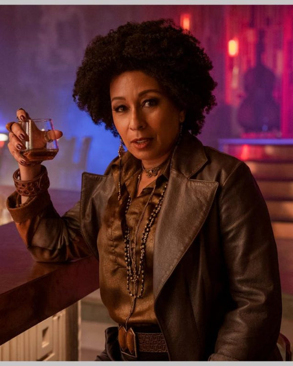 Cowboy Bebop Tamara Tunie Brown Jacket