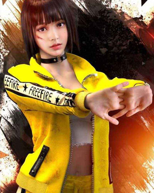 Garena Free Fire Kelly Yellow Jacket