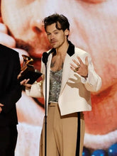 Grammys Awards Harry Styles White Blazer