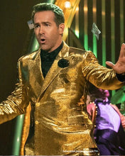 Ryan Reynolds Spirited Gold Suit