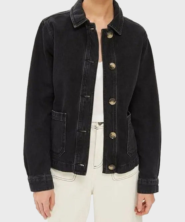 Good Girls Annie Marks Black Denim Jacket