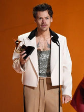 Grammys Awards Harry Styles White Blazer