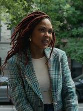 Harlem S02 Meagan Good Plaid Blazer