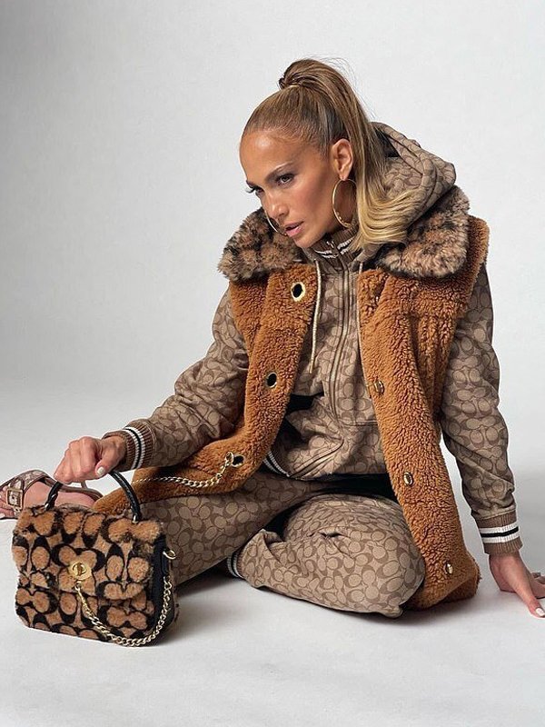 Jennifer Lopez Faux Fur Vest | 23% Off - Vintage Jackets