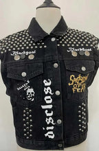 Juice Wrld Black Denim Vest