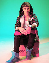 Justin Bieber Quilted Hoodie Jacket