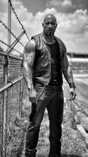 Black Dwayne Johnson Rock Fast and Furious 8 Vest