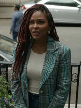 Harlem S02 Meagan Good Plaid Blazer