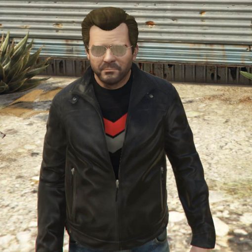 Michael Townley GTA 5 Leather Jacket