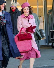 The Marvelous Mrs. Maisel Season 5 Rachel Brosnahan Pink Coat