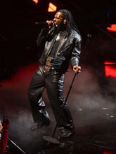 NBA All Star 2023 Burna Boy Black Jacket