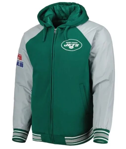 New York Jets Therma-Fit Green Hoodie