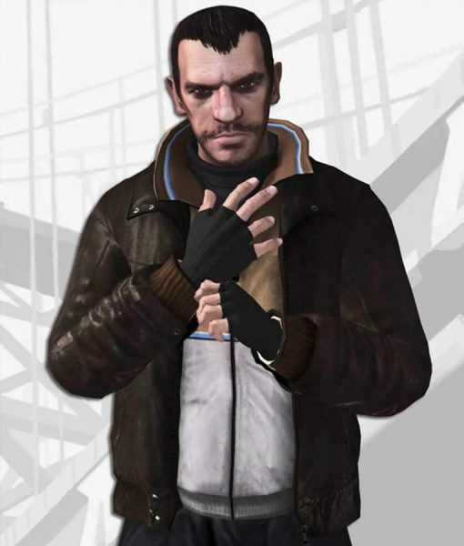 Niko Bellic Bomber GTA IV Jacket