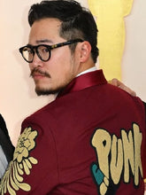 Daniel Kwan Oscar 2023 Red Suit