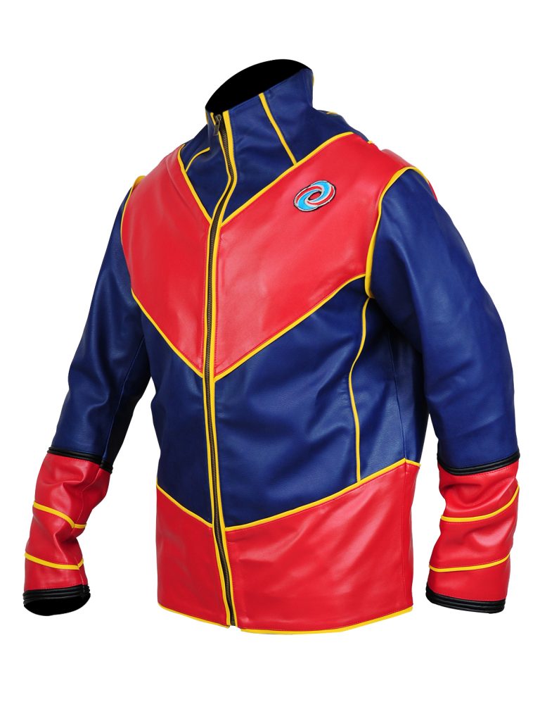 Ray Manchester Captain Man Costume Leather Jacket