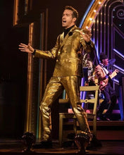 Ryan Reynolds Spirited Gold Suit
