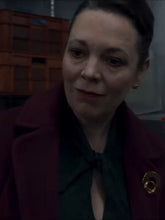 Secret Invasion Olivia Colman Maroon Coat