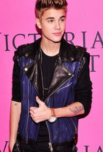 Singer Justin Bieber Leather Vest