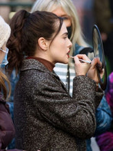 Something from Tiffany’s Zoey Deutch Coat