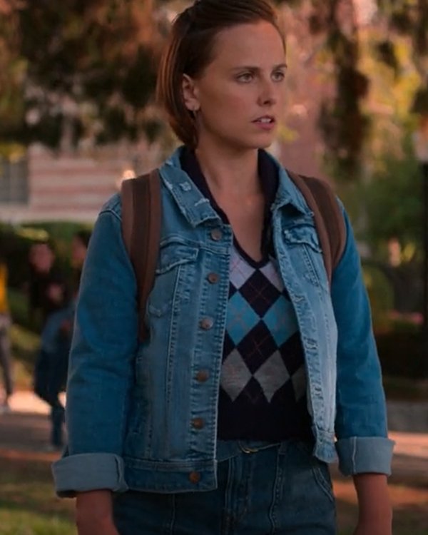 The Sex Lives of College Girls Kimberly Finkle Denim Jacket | 45