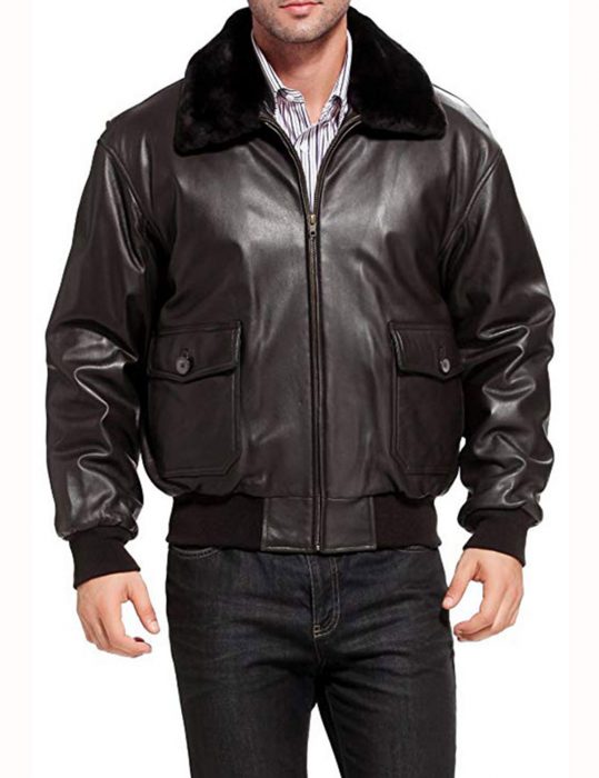 U.S Navy G-1 Military Flight Leather Jacket