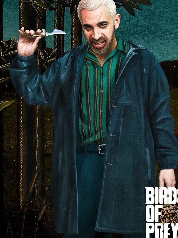 Victor Zsasz Birds Of Prey Trench Coat