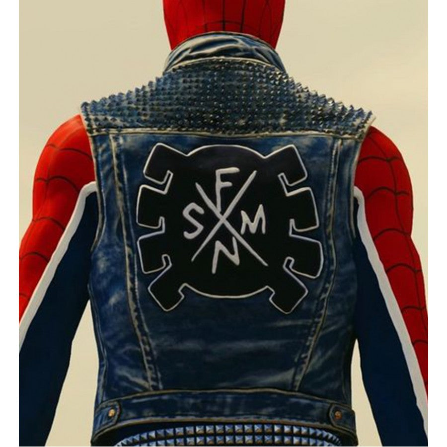Spiderman Vs Deadpool Denim Jacket - Etsy