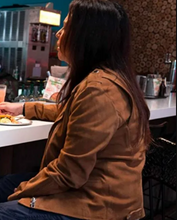 Better Things S05 Pamela Adlon Suede Jacket