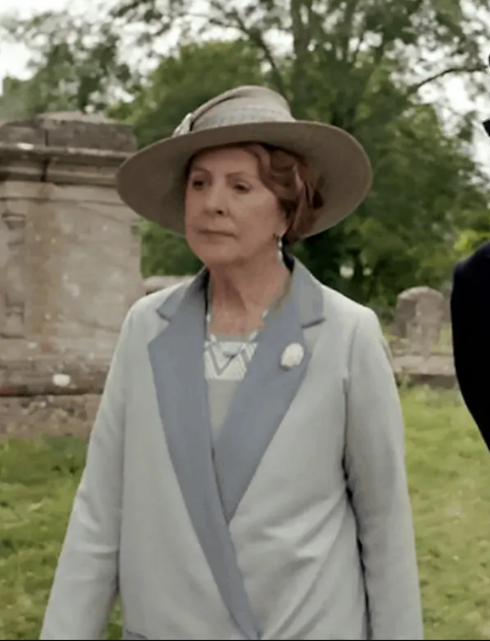 Downton Abbey: A New Era 2022 Isobel Merton Coat