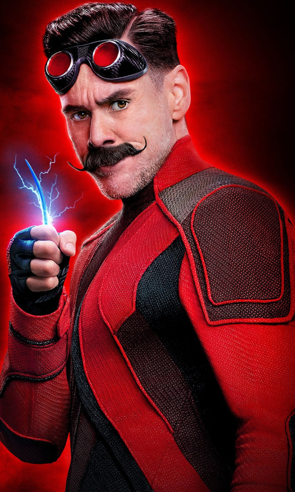 Dr. Ivo Robotnik Sonic The Hedgehog Jim Carrey Jacket