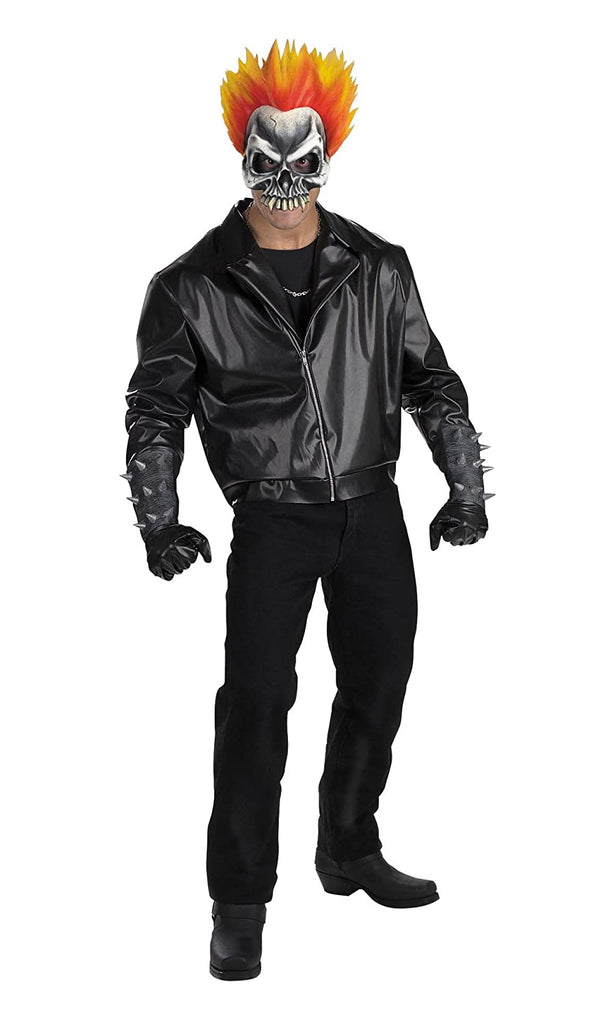 Ghost Rider Leather Jacket Agents Of Shield Season 4 Robbie Reyes Biker  Jacket | eBay