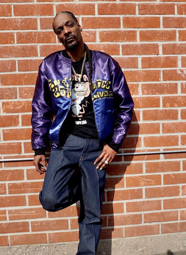 Snoop Dogg / Bandana Jacket / Old School Hip Hop / Black 