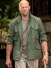 Hobbs And Shaw Jason Statham Green Jacket