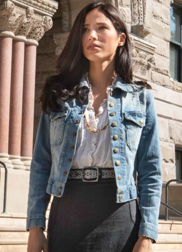 Yellowstone Monica Dutton Cotton Denim Jacket