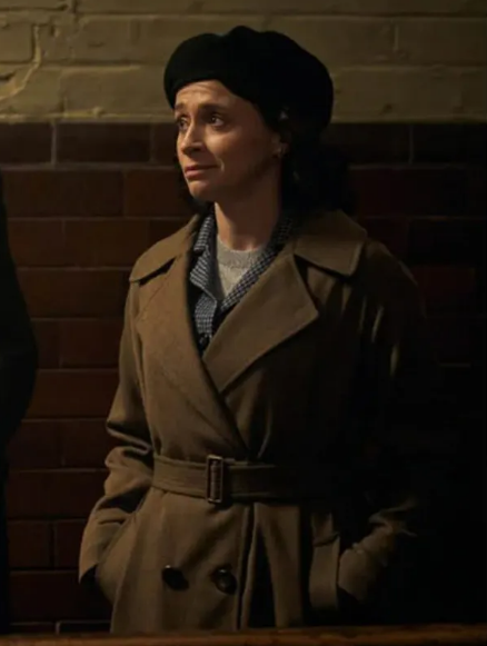 Peaky Blinders Laura McKee Brown Coat